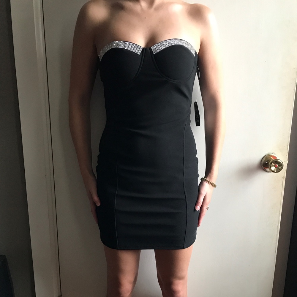 F21 Strapless Dress